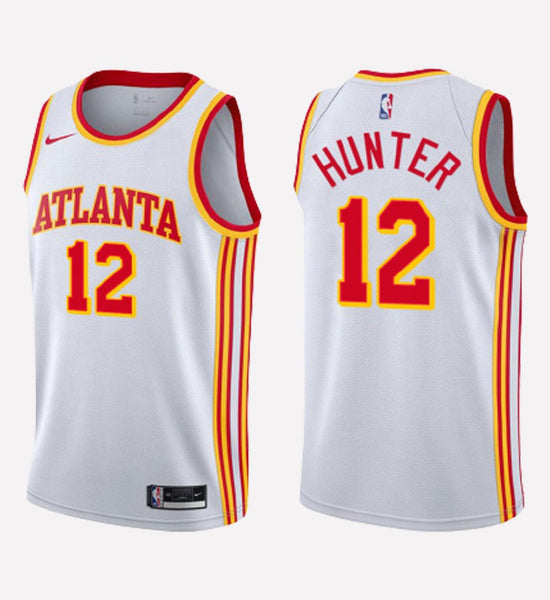 Men's Atlanta Hawks #12 De'Andre Hunter  stitched jersey