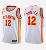 Men's Atlanta Hawks #12 De'Andre Hunter  stitched jersey